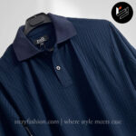 Rib Fabric Polo